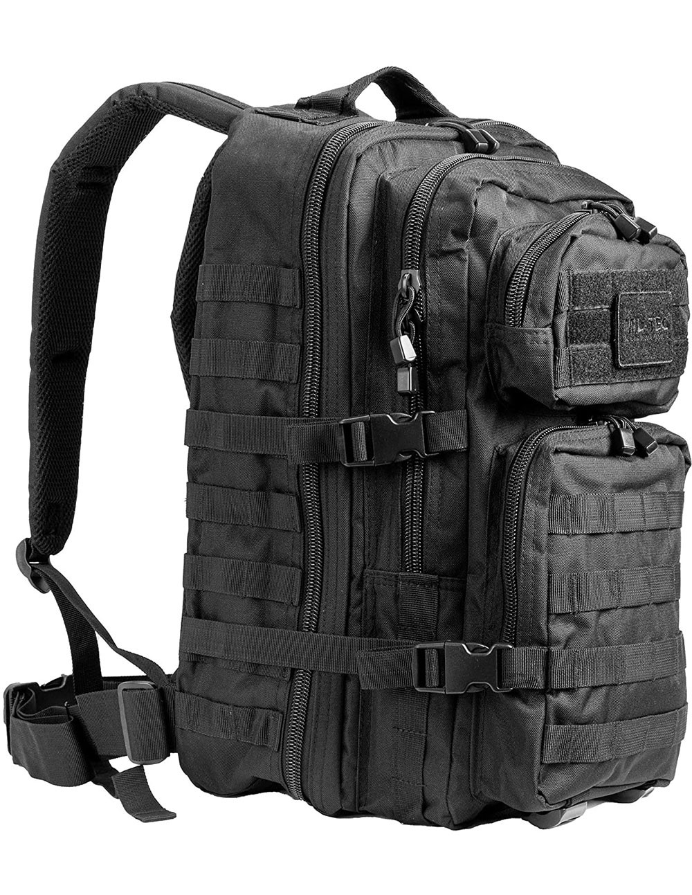 Outdoor Camping Hiking Hunting Army Backpack Assault 36l Black 14002202