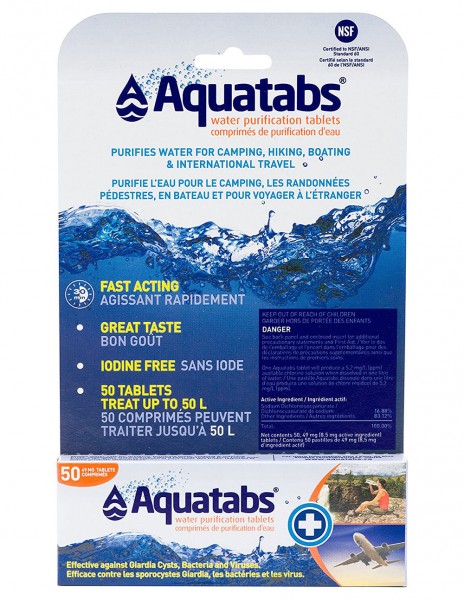 BCB CR216S AquaTabs Water Purification Tablets Pack 50 kom