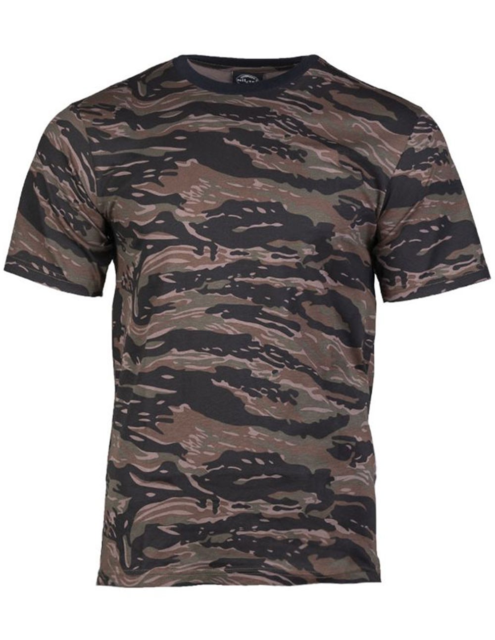 Miltec 11012022 Camouflage T-Shirt Cotton Tiger Stripe