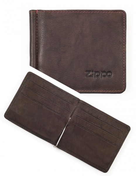 Zippo 2006021 Original Zippo Kožni Novčanik Nappa Bi-Fold Money Clip