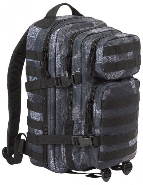 Brandit 8007 Camping Hiking Army Molle Backpack US Cooper Medium Night Camo Digital