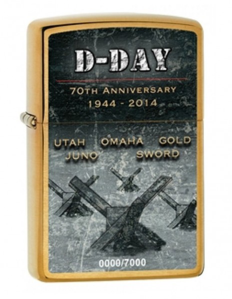 Commemorative Dog Tag D.DAY 70th ANNIVERSARY 1944-2014 