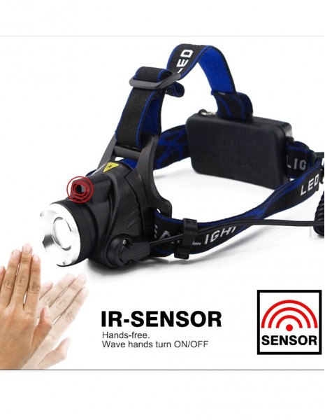 TYS IR Sensor Head Lamp 1000 Lumens