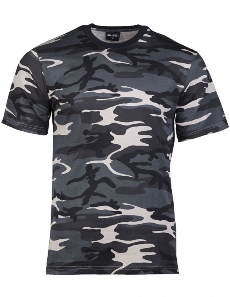 Camouflage T-Shirt Cotton Dark Camo 11012080