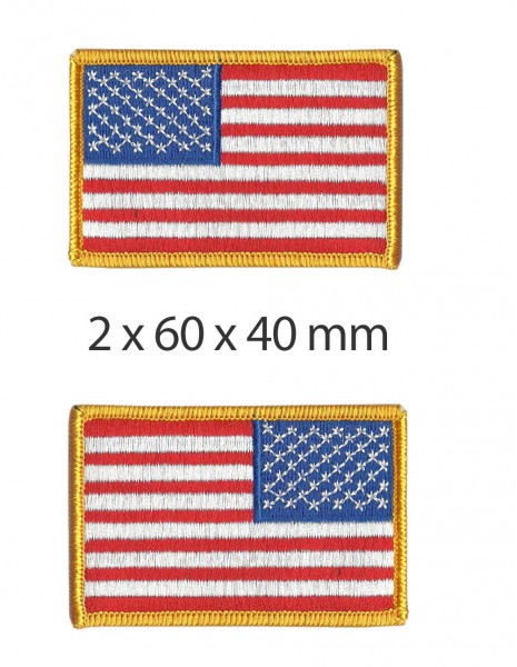 Miltec 16851565 Komplet Oznaka Velcro US Flag Color