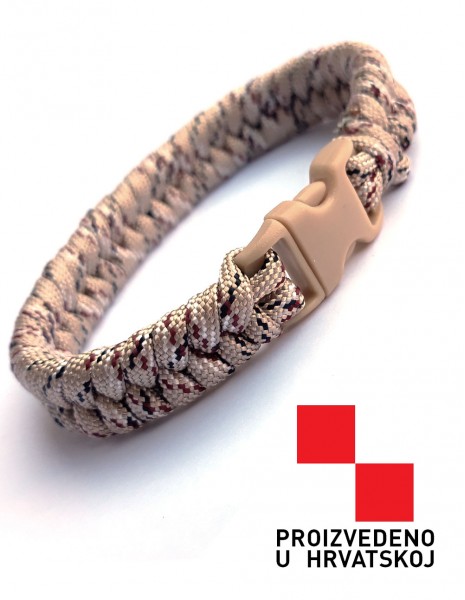 Urban Survival Paracord Bracelet Desert Camo