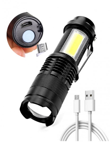 Driwe Mini Baterijska Lampa / Lanterna Zoom USB