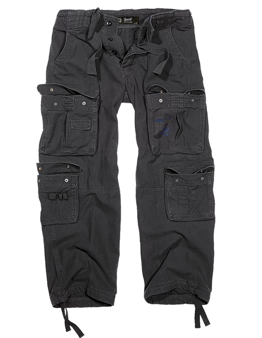 Brandit 1003 Pure Vintage Cargo Pants Black