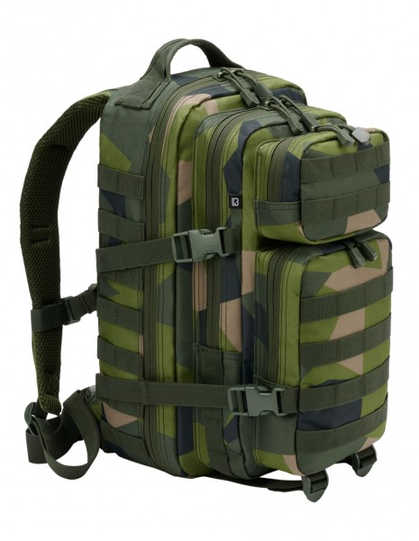 Brandit 8007 Camping Hiking Army Molle Backpack US Cooper Medium Swedish Camo