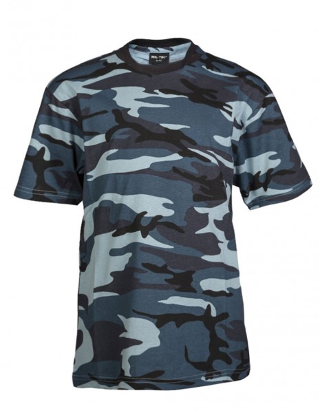 Miltec 12012023 Kids Camouflage T-Shirt Cotton Sky Camo