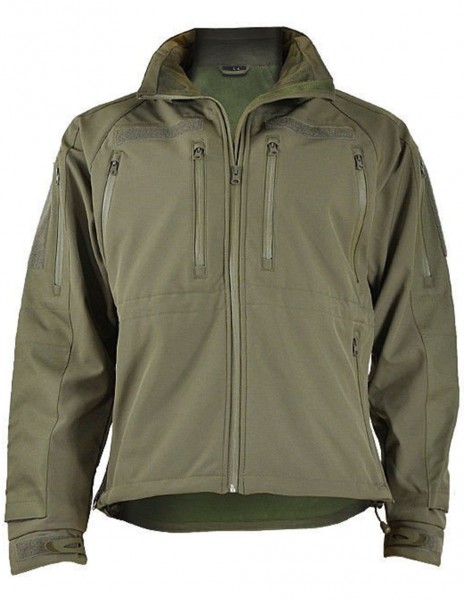 Profesional Tactical Softshell Jacket Miltec Olive 10859002