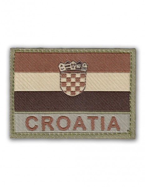 Vojna Oznaka Za Rukav Croatia Hrvatska Zastava Multicam