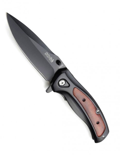 SOG DA315 Folding Pocket Knife Black