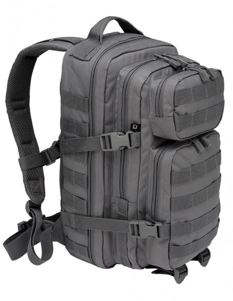 Brandit Camping Hiking Army Molle Backpack US Cooper Medium Antracite Gray 8007-5