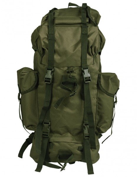 Miltec-65 14023001 Miltec-65 Bundeswehr Outdoor Hiking Backpack 65 Liters Olive