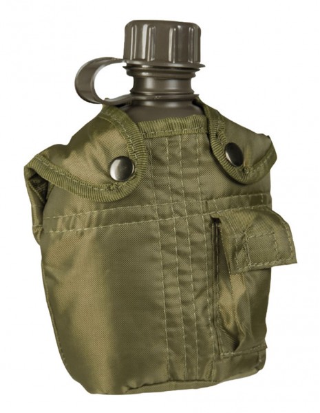 Miltec US Canteen With Cover Olive 14505001
