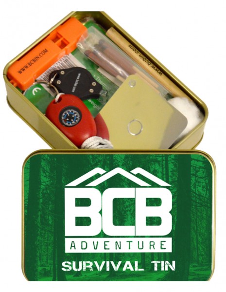 BCB Bushcraft Adventure Survival Tin ADV069 Akcija
