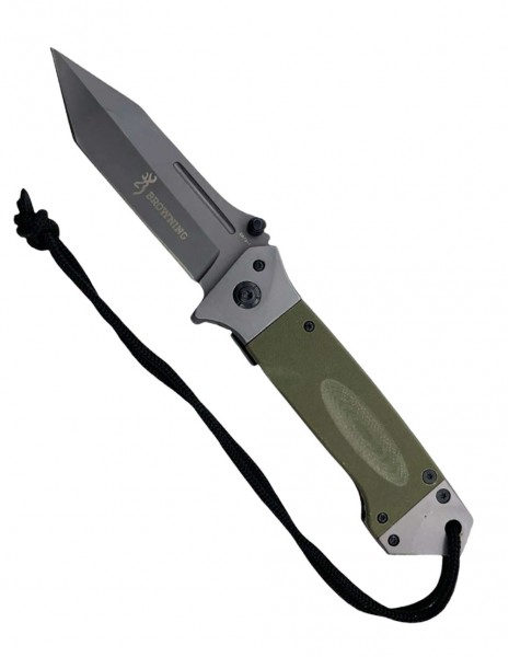 Browning Folding Knife Titanium Tanto Blade DA73-1