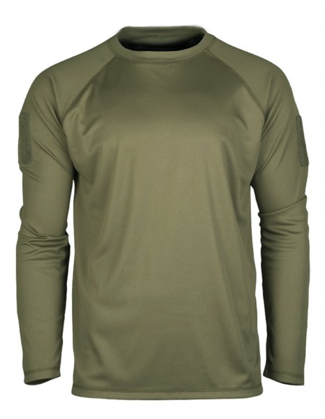 Tactical Quick Dry T-Shirt Long Sleeve Olive Miltec 11082001