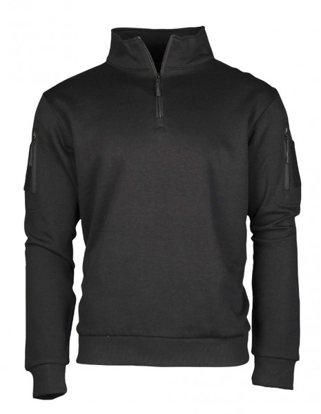 Tactical Sport Sweatshirt Black Miltec 11472502