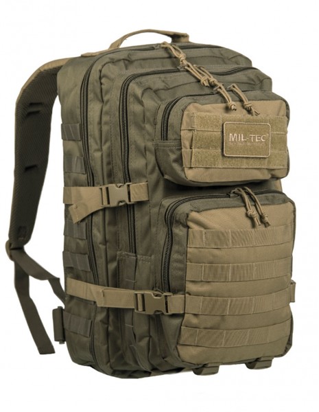 Outdoor Planinarski Vojni Molle Ruksak Assault 36L Green/Coyote Miltec 14002302