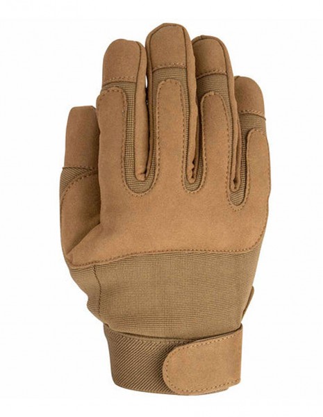 Tactical Army Lether Gloves Dark Coyote Miltec 12521019