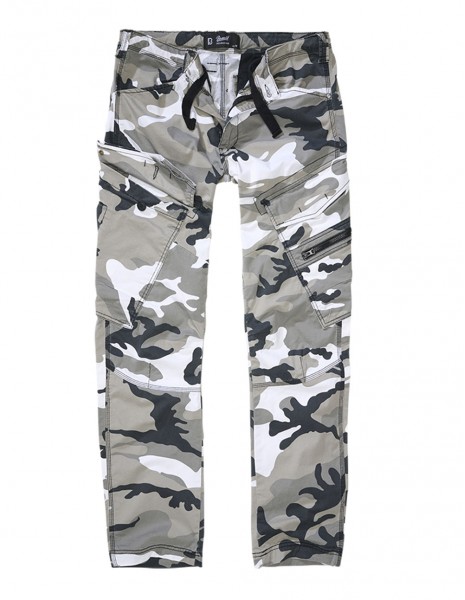 Brandit Adventure Slim Fit Outdoor Trousers Urban Camo 9470-15