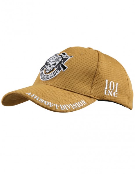 101 Inc. Baseball Deluxe Cap Airsoft Division Khaki