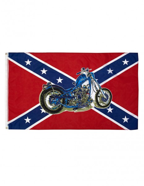 Confederate Flag Rebel Motorcycle 90x150 / 447200-177