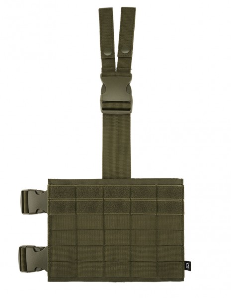 Brandit Universal Molle Leg Panel / Thigh Carrier / Olive / 8089-15001