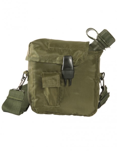 US Army Canteen 2L / Cover With Strap / Olive / Sturm / 14510001