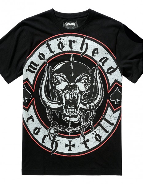 Brandit / Motorhead T-Shirt Licensed Rock'n'Roll / Black