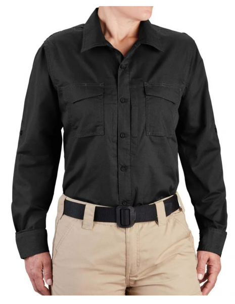 Propper / Women's Long Sleeve Shirt RevTac / Black
