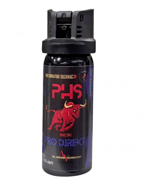 Profesional Pepper Spray PHS PRO-2 No Gas MK3 50ml