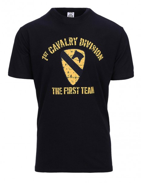 FX Shirt / Premium Cotton / WWII Series / 1st Cavalry Division / Black