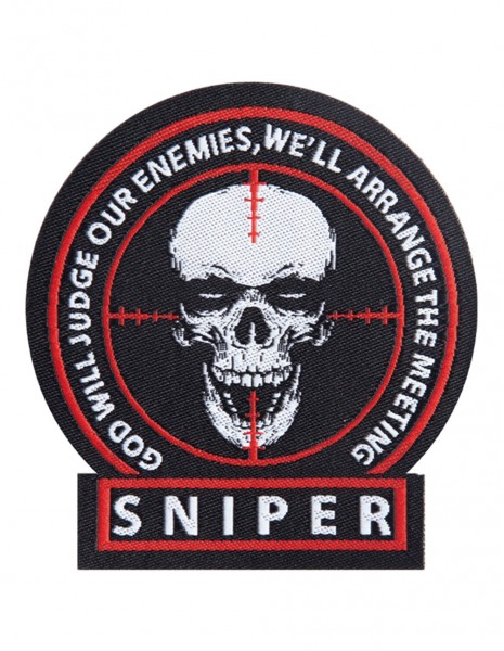 Oznaka Velcro / Sniper Skull