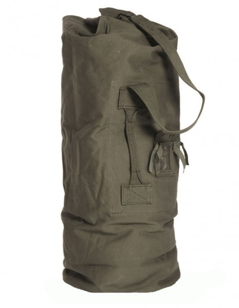 Surplus / Original NATO / Sea Bag 1-Strap / Transport Bag / Olive / Like New